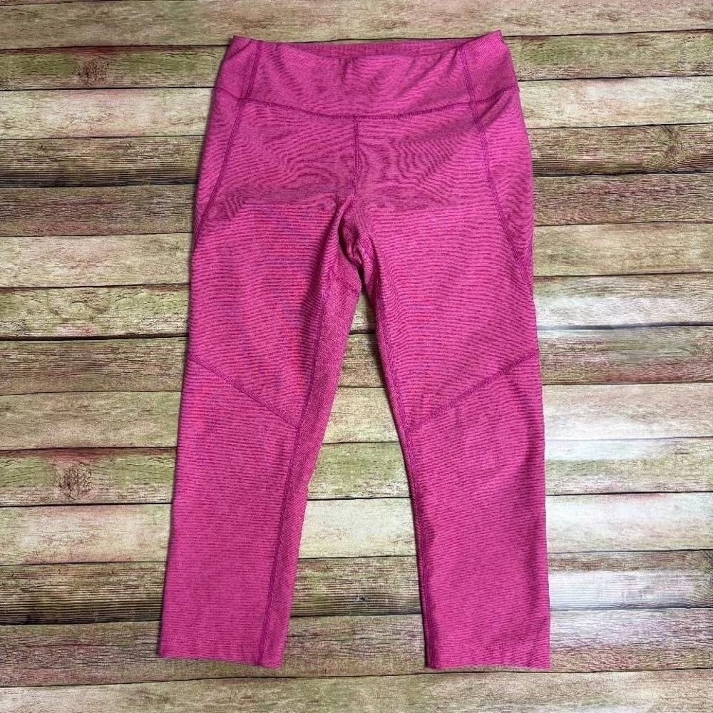 Outdoor Voices flamingo pink 7/8 warm up leggings, minor flaws in photo item 465